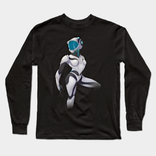 Space Pin UP #2 Long Sleeve T-Shirt